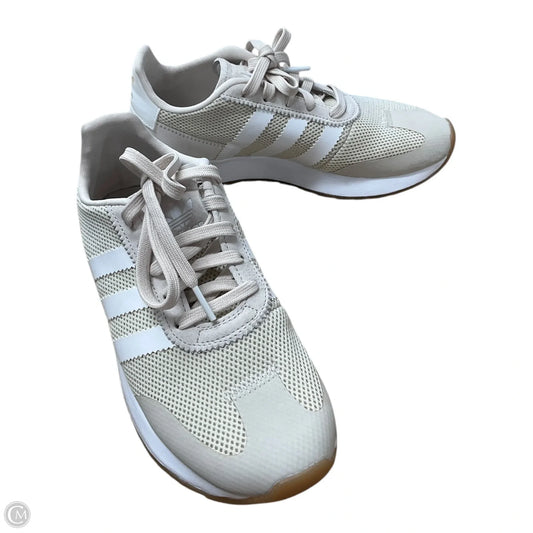 Shoes Athletic By Adidas In Beige, Size: 6.5
