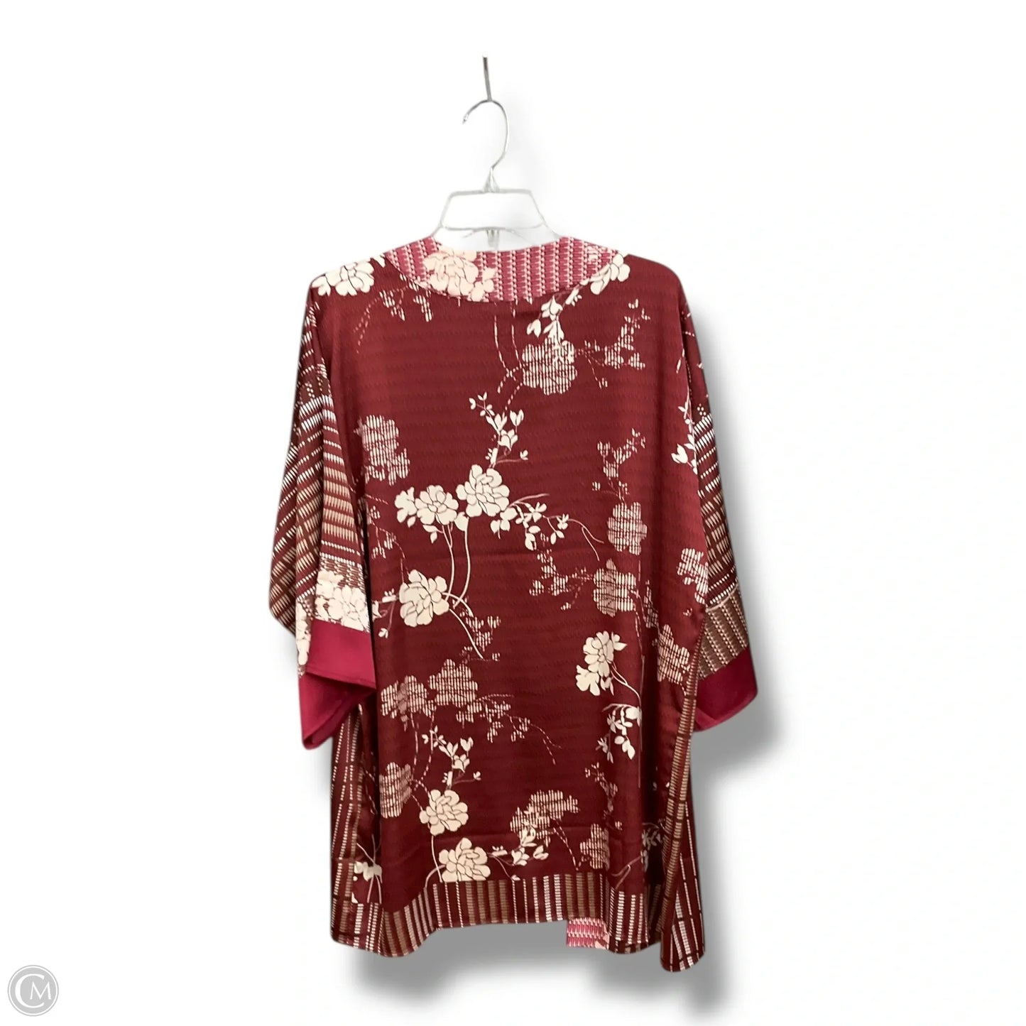 Kimono By Chicos In Maroon, Size: L