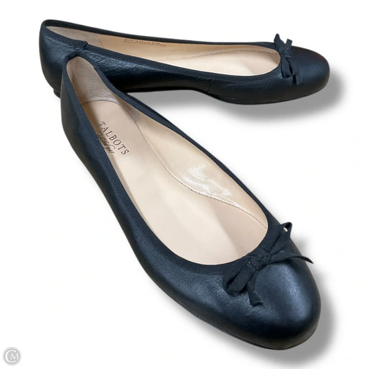 Shoes Flats By Talbots In Black, Size: 8.5