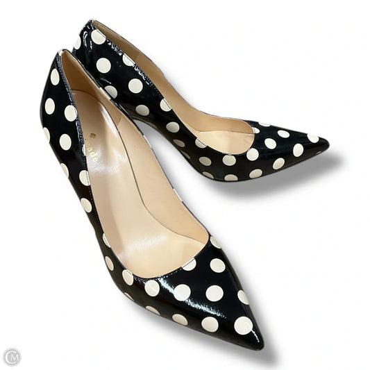 Shoes Designer By Kate Spade In Polkadot Pattern, Size: 9.5