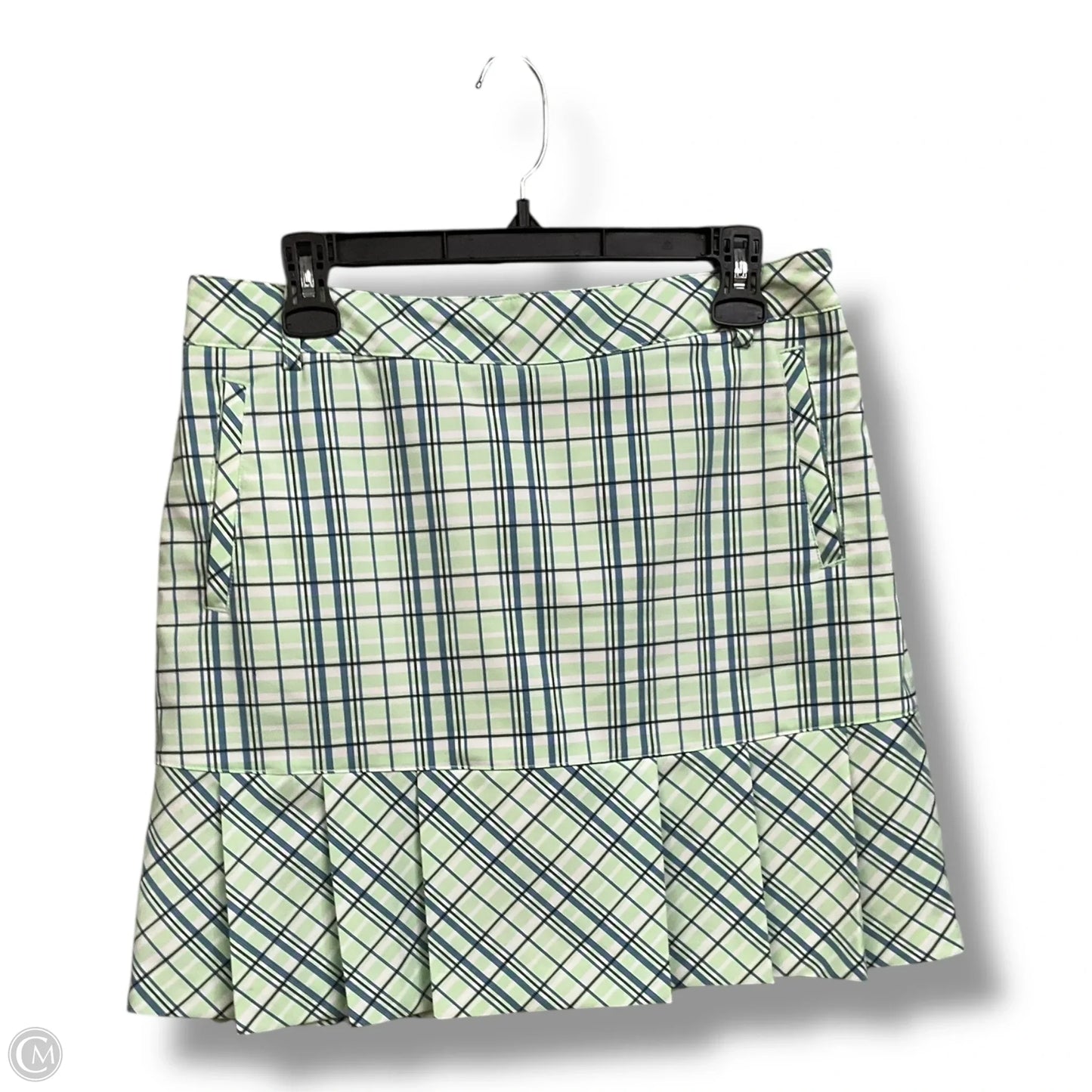 Athletic Skort By Clothes Mentor In Plaid Pattern, Size: S