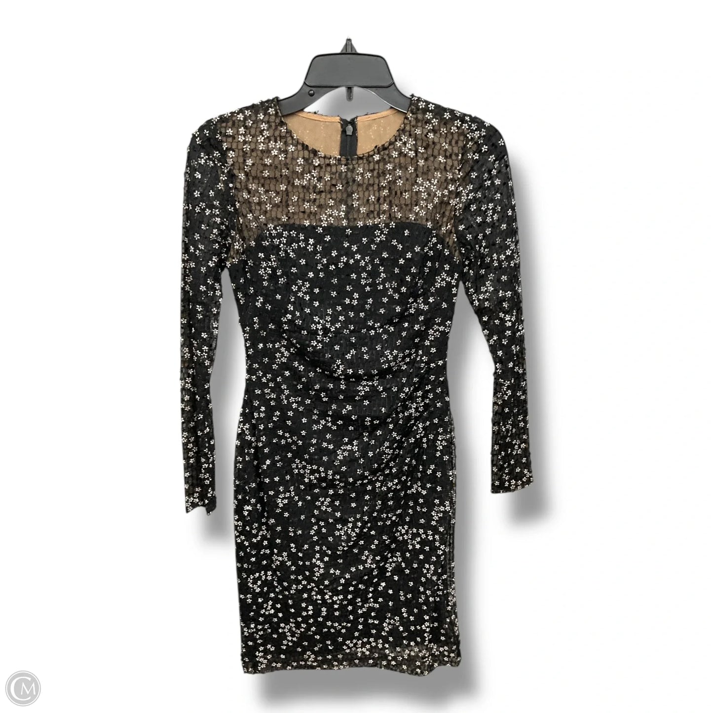 Dress Party Short By Lauren By Ralph Lauren In Black & White, Size: Xs