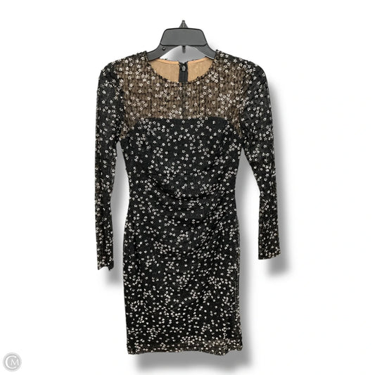 Dress Party Short By Lauren By Ralph Lauren In Black & White, Size: Xs