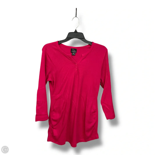 Maternity Top Long Sleeve By Oh Baby By Motherhood, Size: M
