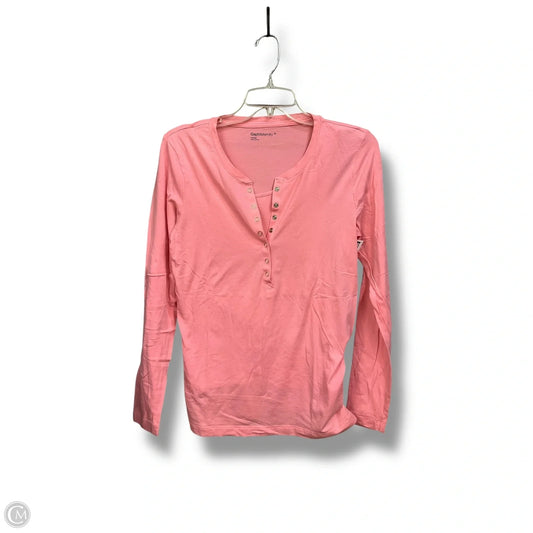 Nursing Top Long Sleeve By Gap, Size: M