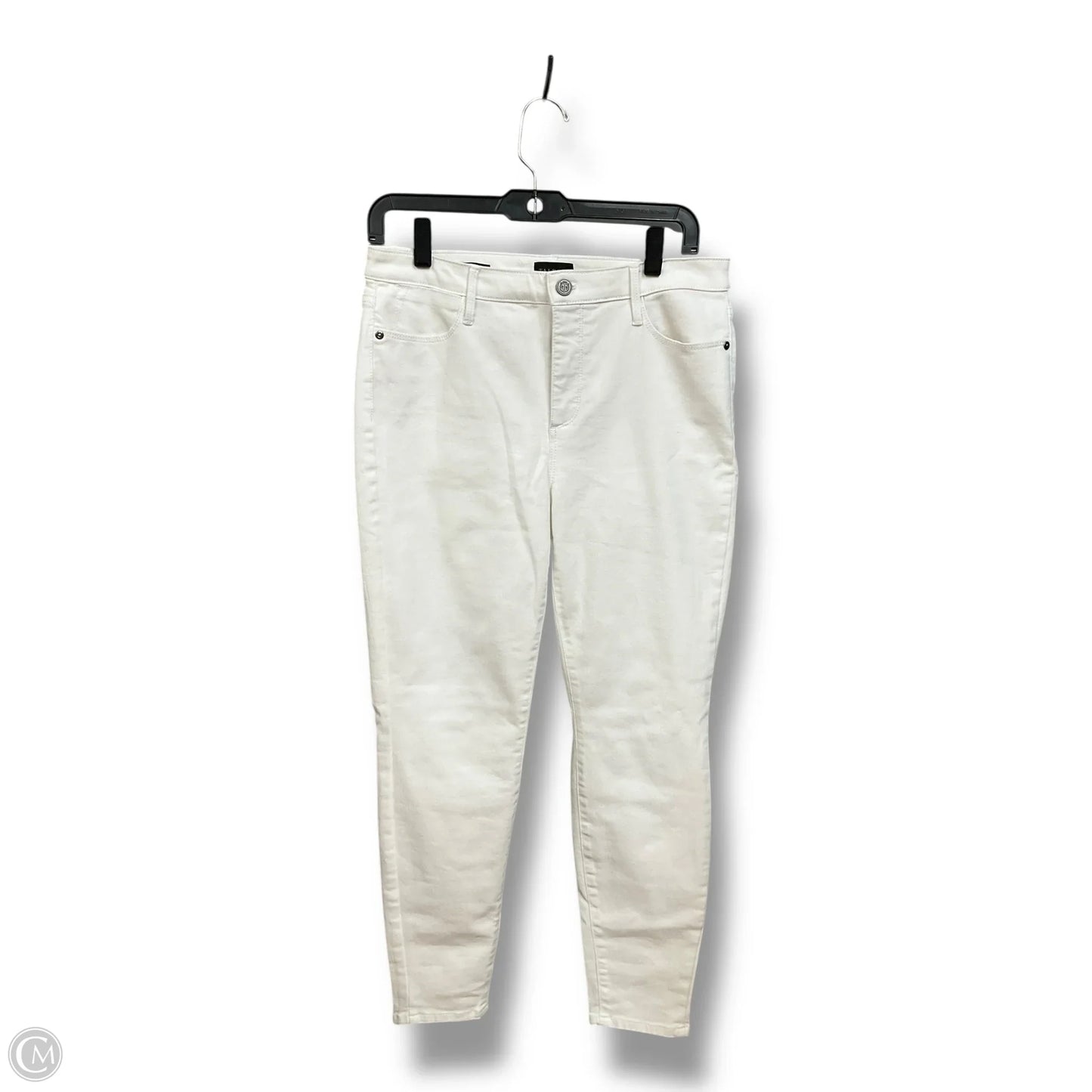 Jeans Jeggings By Talbots In White Denim, Size: 8p