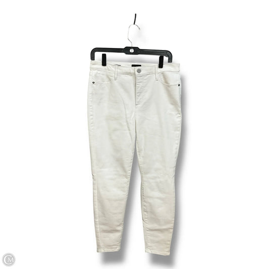 Jeans Jeggings By Talbots In White Denim, Size: 8p