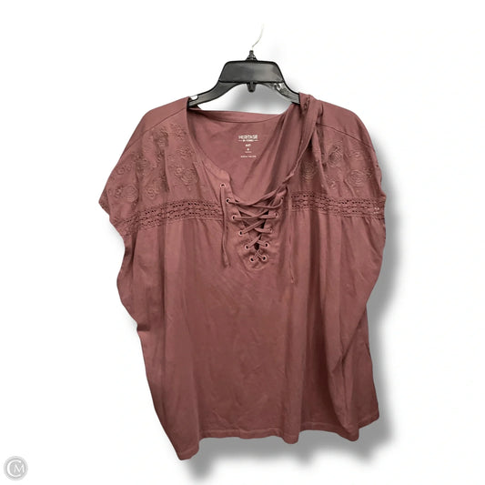 Top Sleeveless By Torrid In Mauve, Size: 4x