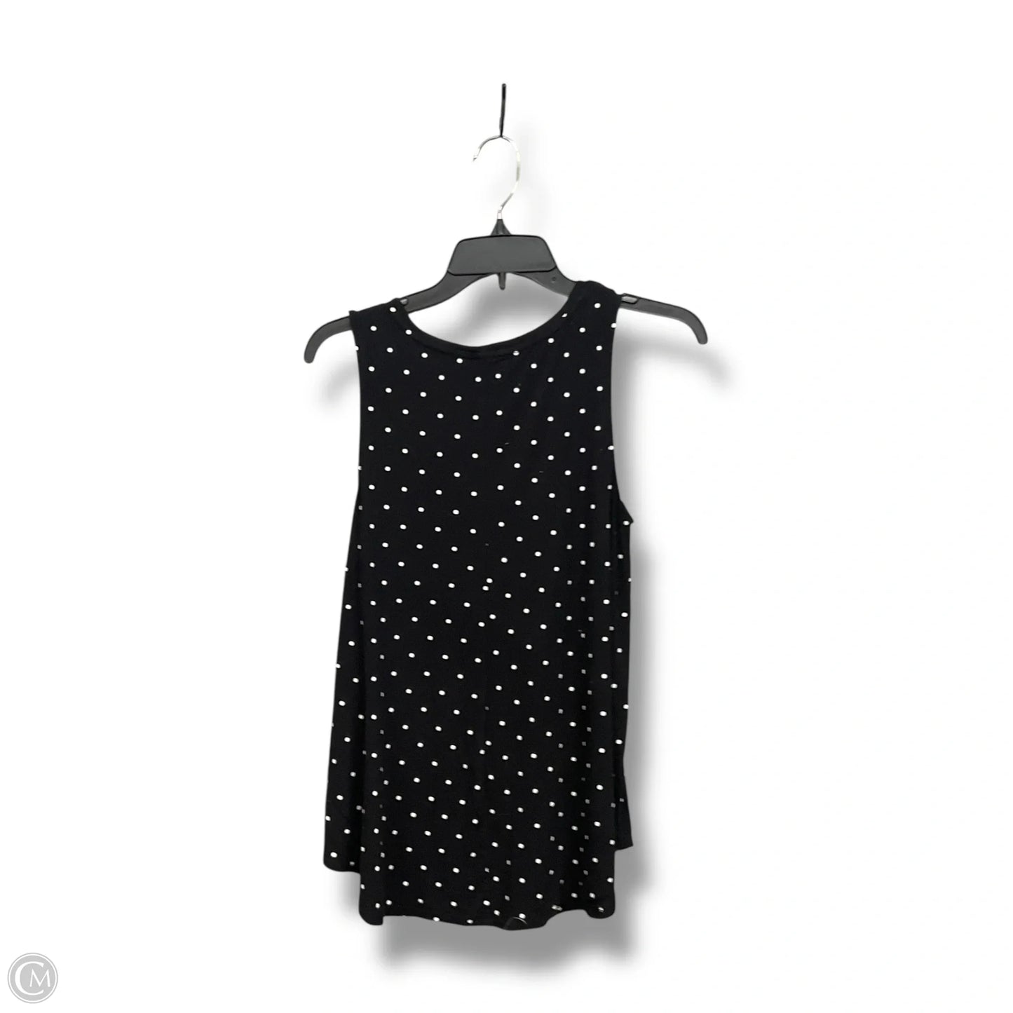 Top Sleeveless By Old Navy In Polkadot Pattern, Size: M