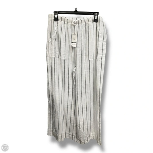 Pants Wide Leg By Cmc In Striped Pattern, Size: 12