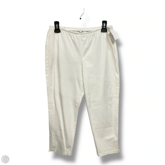 Pants Other By Eileen Fisher In White, Size: Mp