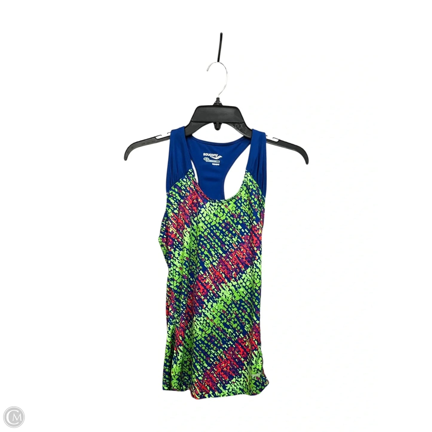 Athletic Tank Top By Saucony In Multi-colored, Size: S