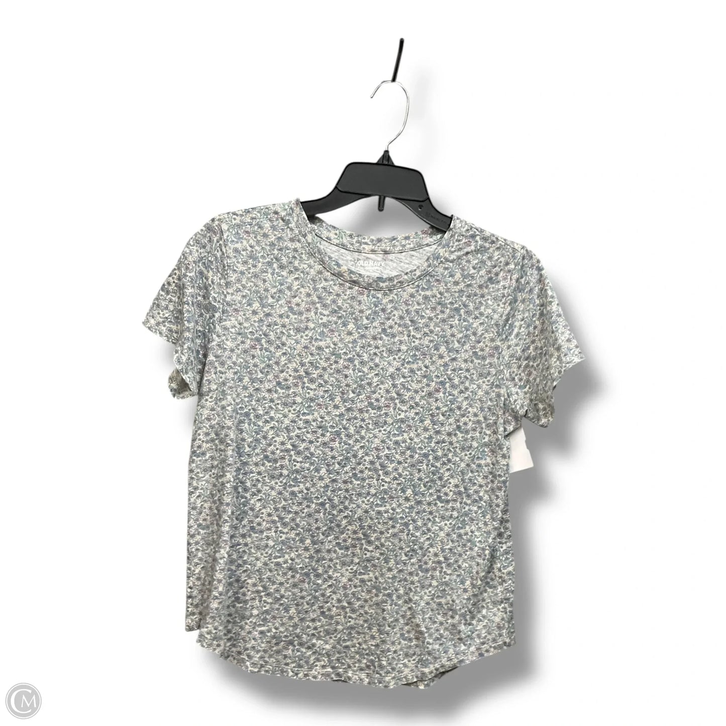 Top Short Sleeve By Old Navy In Floral Print, Size: M