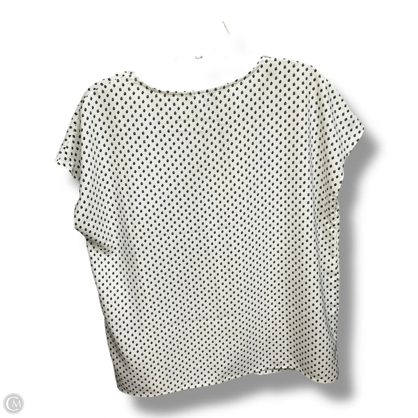 Top Sleeveless By Hilary Radley In Polkadot Pattern, Size: L