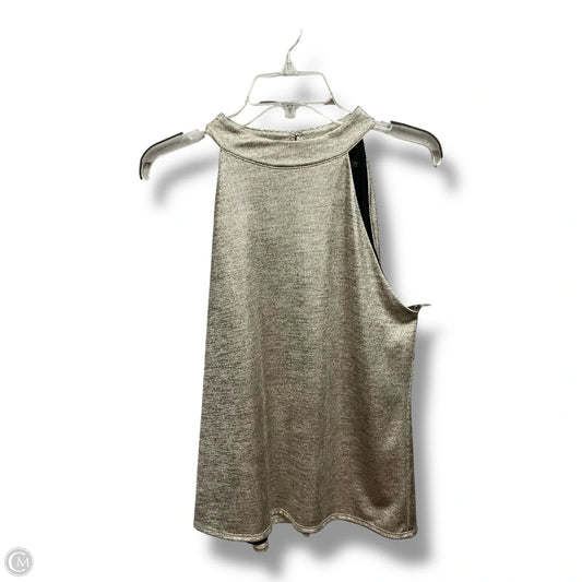 Top Sleeveless By White House Black Market In Gold, Size: L