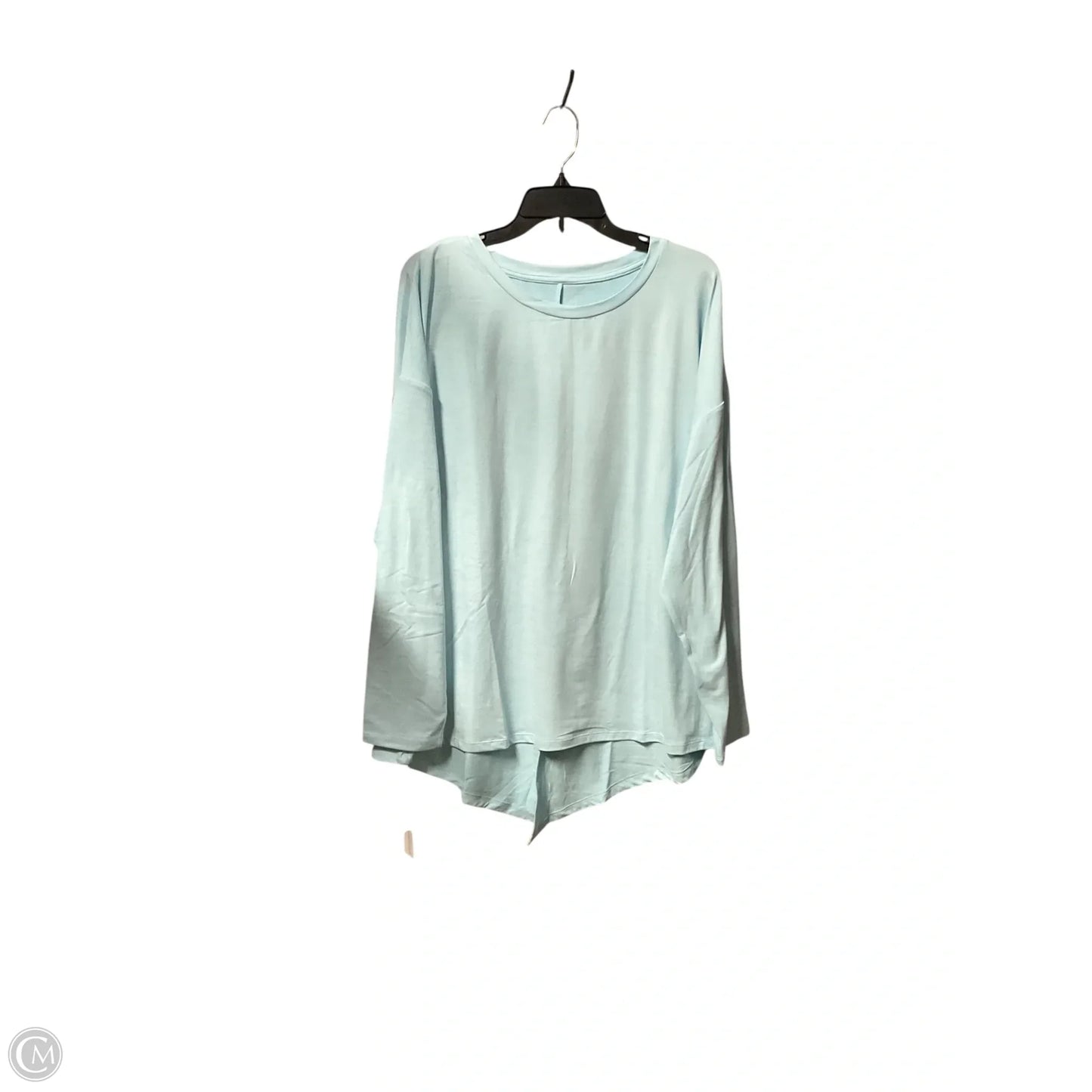 Top Long Sleeve By Clothes Mentor In Blue, Size: 2x