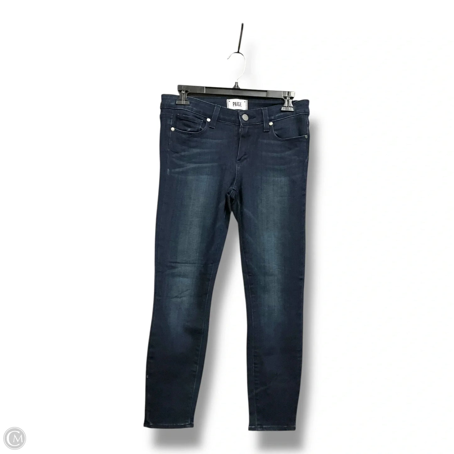 Jeans Skinny By Paige In Blue Denim, Size: 6
