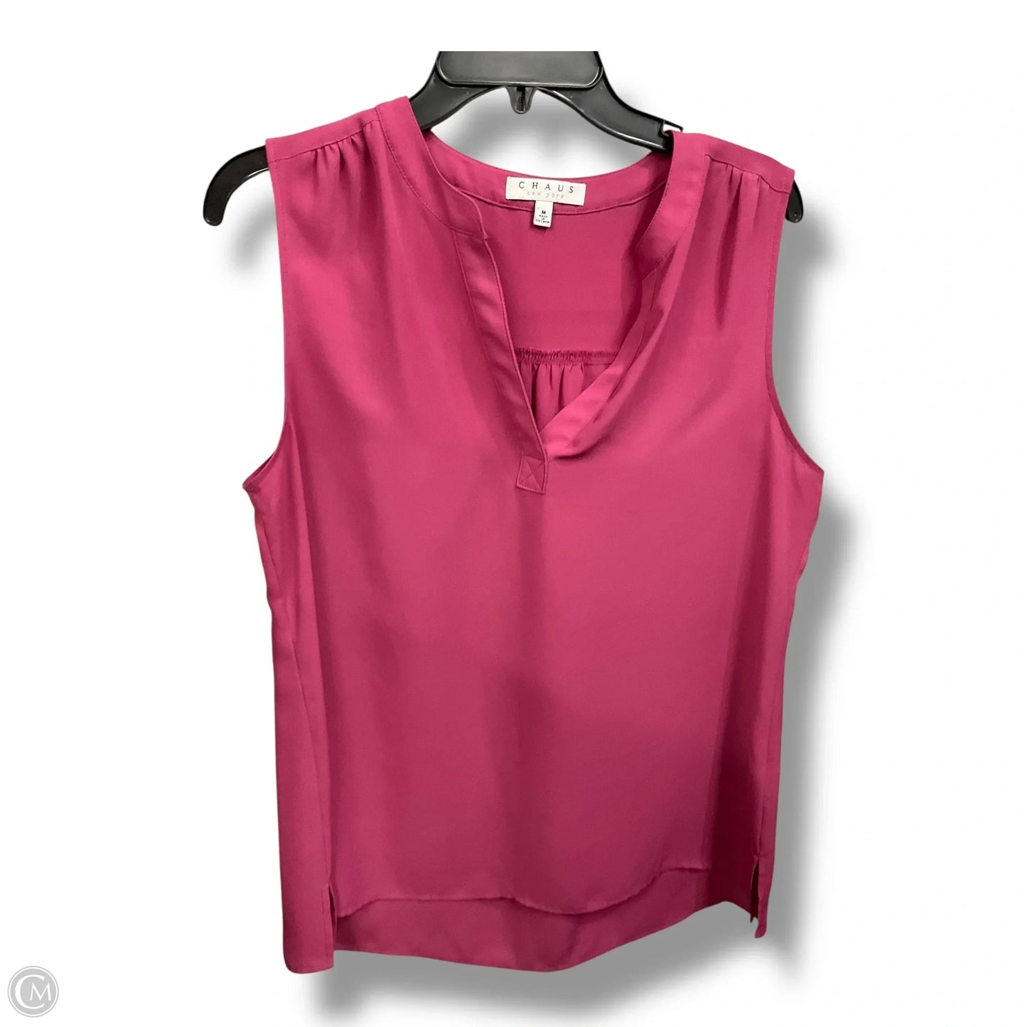 Blouse Sleeveless By Chaus In Pink, Size: M