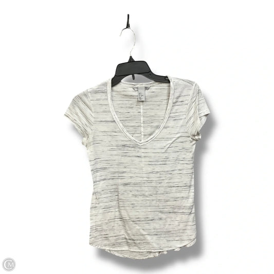 Top Short Sleeve Basic By H&m In Grey, Size: S