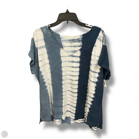 Top Sleeveless By Pure Jill In Tie Dye Print, Size: Xl