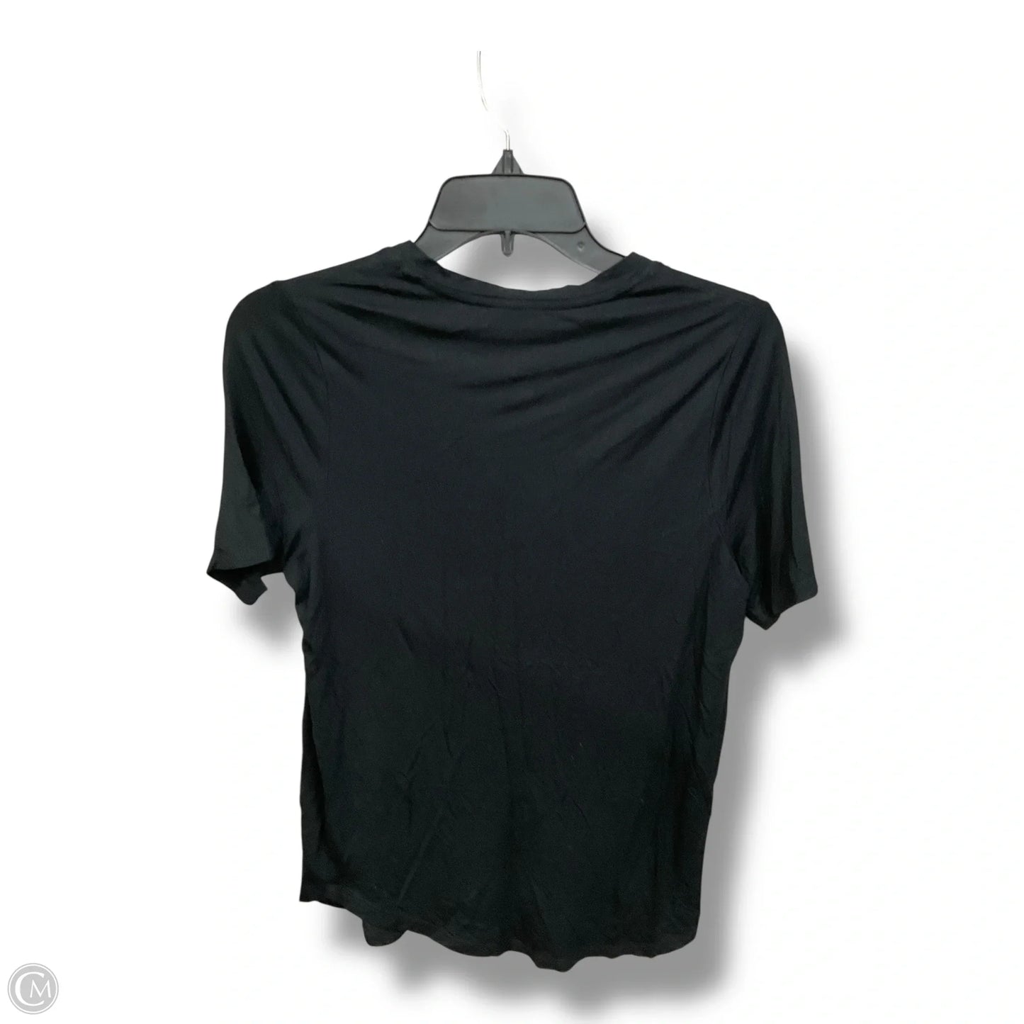 Top Short Sleeve Basic By A New Day In Black, Size: Xs
