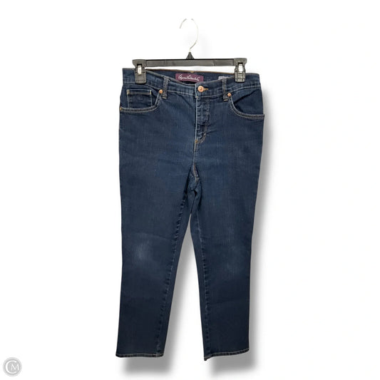 Jeans Straight By Gloria Vanderbilt In Blue Denim, Size: 8p