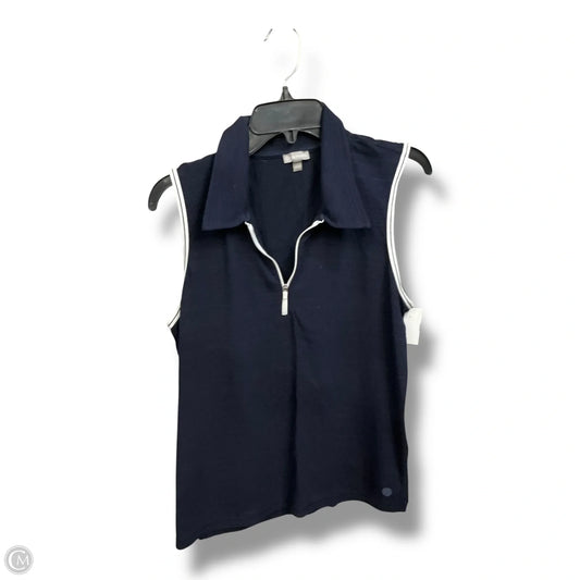 Athletic Tank Top By Talbots In Navy, Size: Lp
