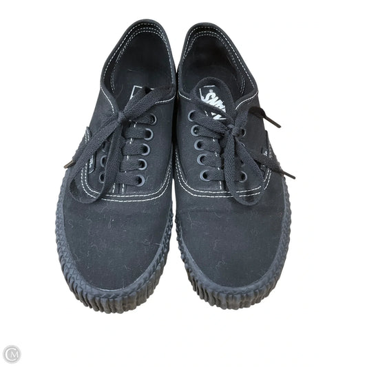 Shoes Sneakers By Vans In Black, Size: 8