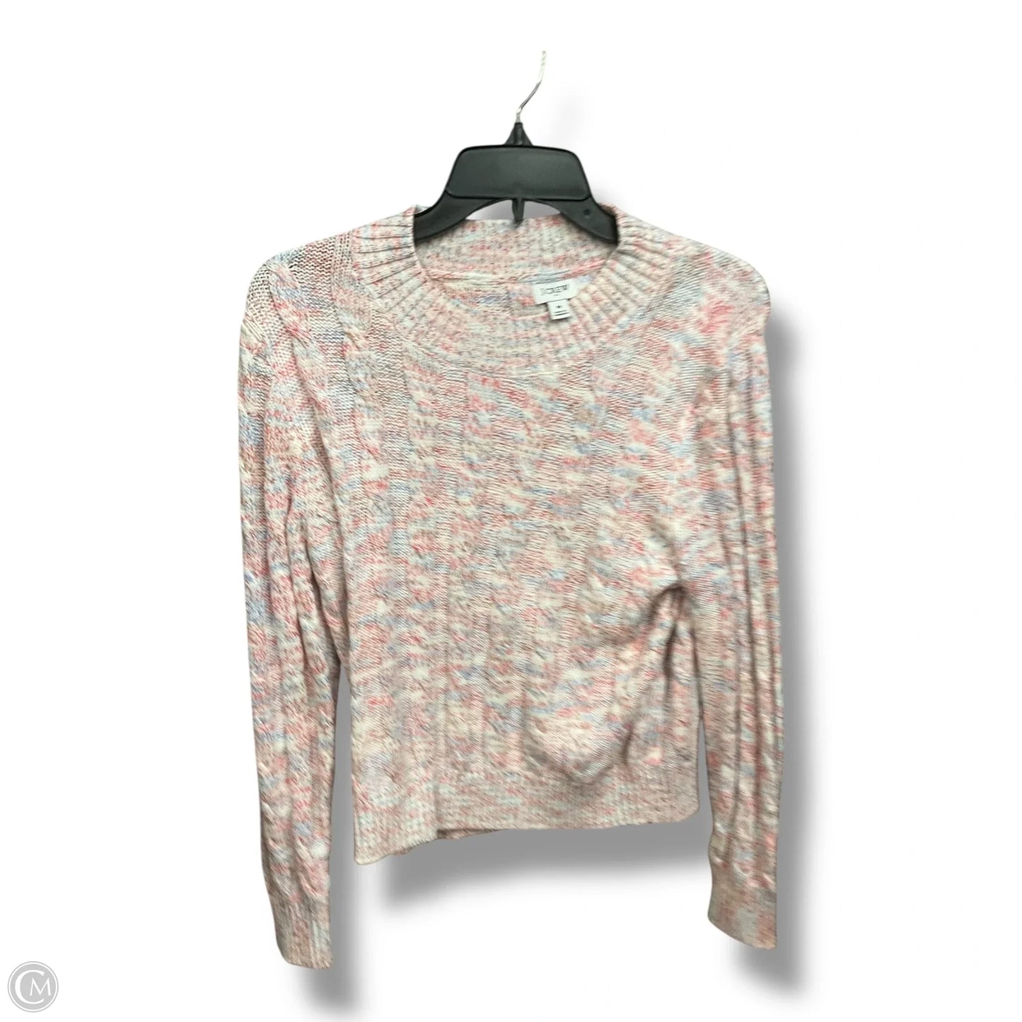 Sweater By J. Crew In Blue Red & White, Size: M