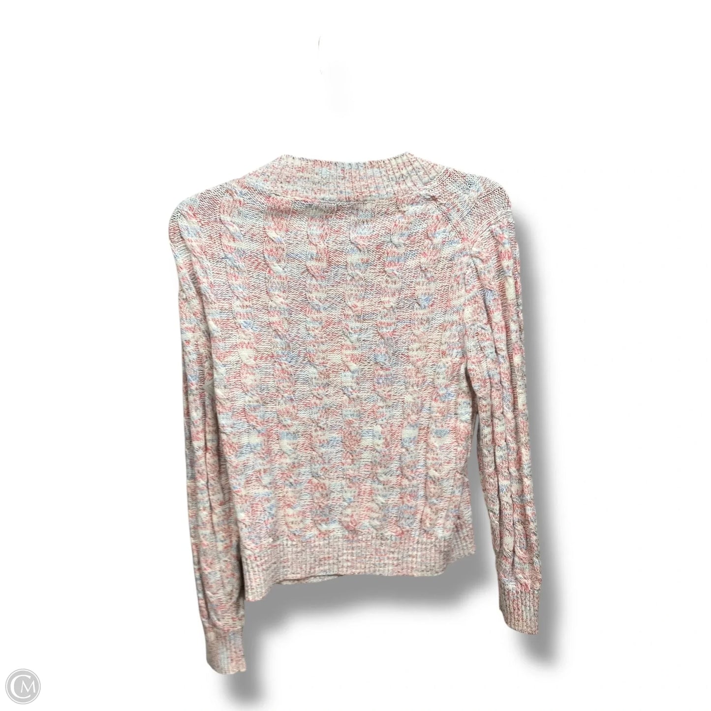 Sweater By J. Crew In Blue Red & White, Size: M