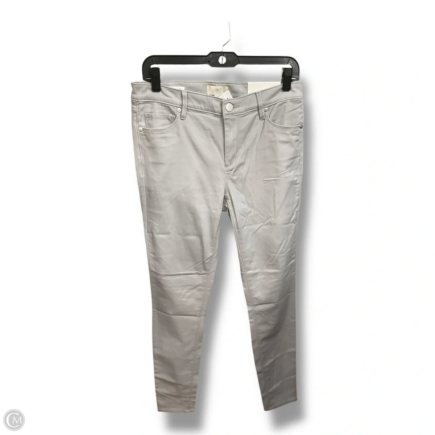 Jeans Jeggings By Loft In Grey, Size: 4