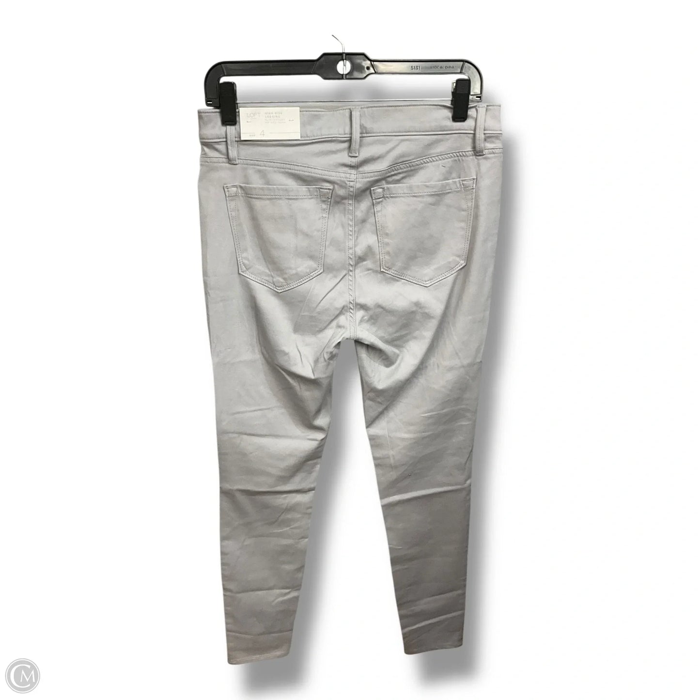 Jeans Jeggings By Loft In Grey, Size: 4