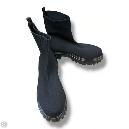 Boots Ankle Heels By Cmf In Black, Size: 9