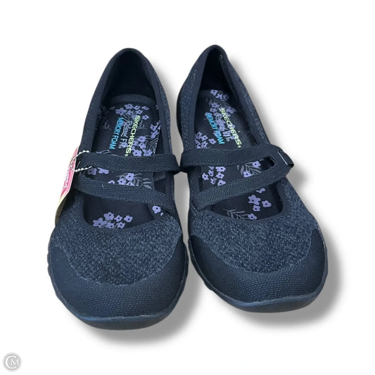 Shoes Flats By Skechers In Black, Size: 10