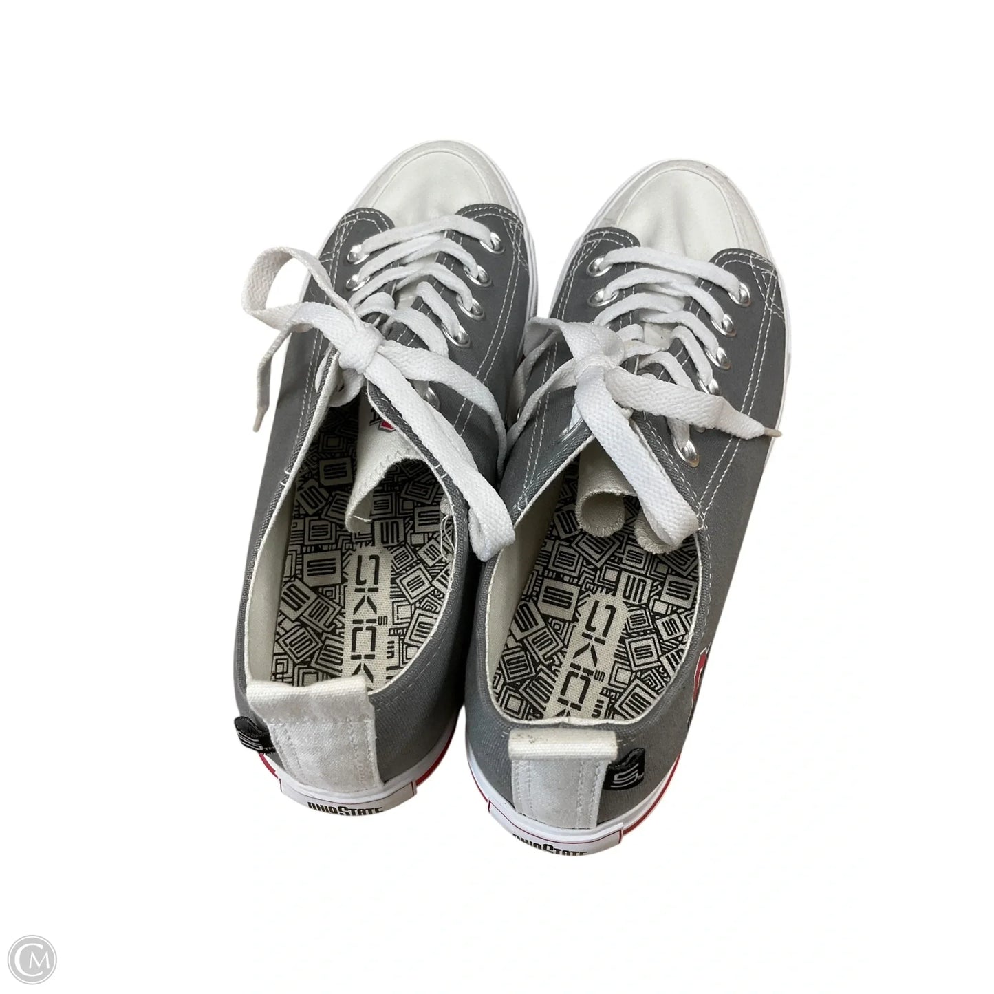 Shoes Sneakers By Clothes Mentor In Grey, Size: 8