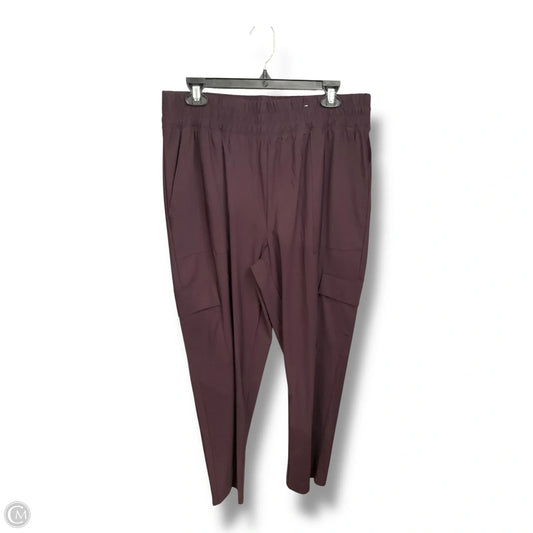 Athletic Pants By Old Navy In Purple, Size: L