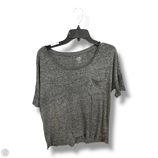 Top Short Sleeve Basic By Old Navy In Grey, Size: L