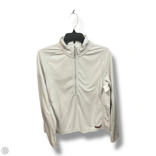 Athletic Top Long Sleeve Collar By Vineyard Vines In Grey, Size: M