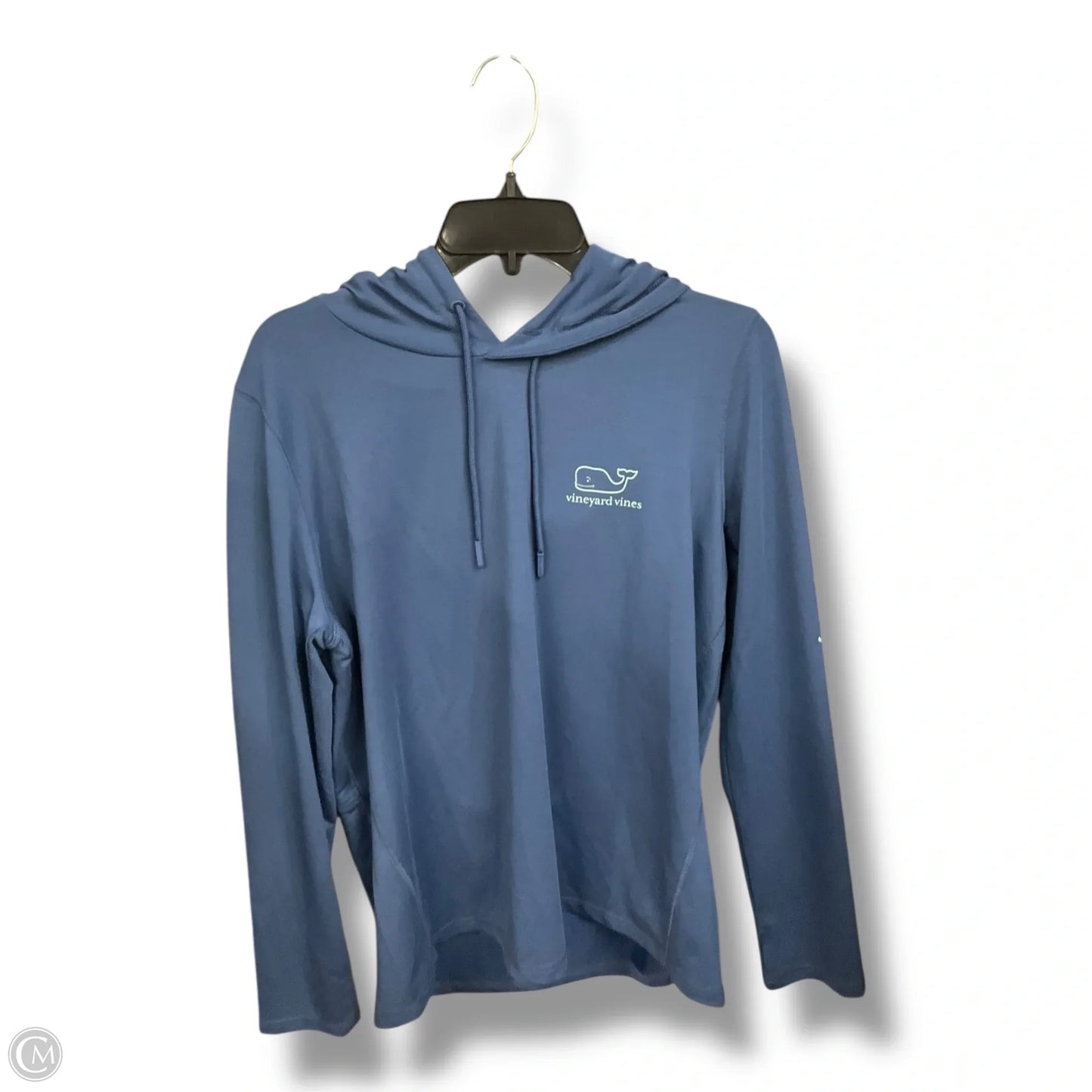 Athletic Top Long Sleeve Hoodie By Vineyard Vines In Blue, Size: Xl