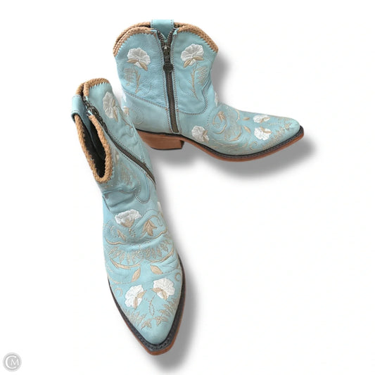 Boots Western By Cma In Green & White, Size: 8