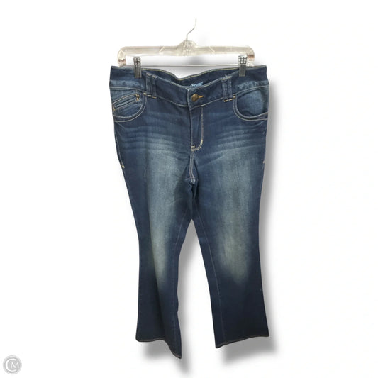 Jeans Boot Cut By Lane Bryant In Blue Denim, Size: 14
