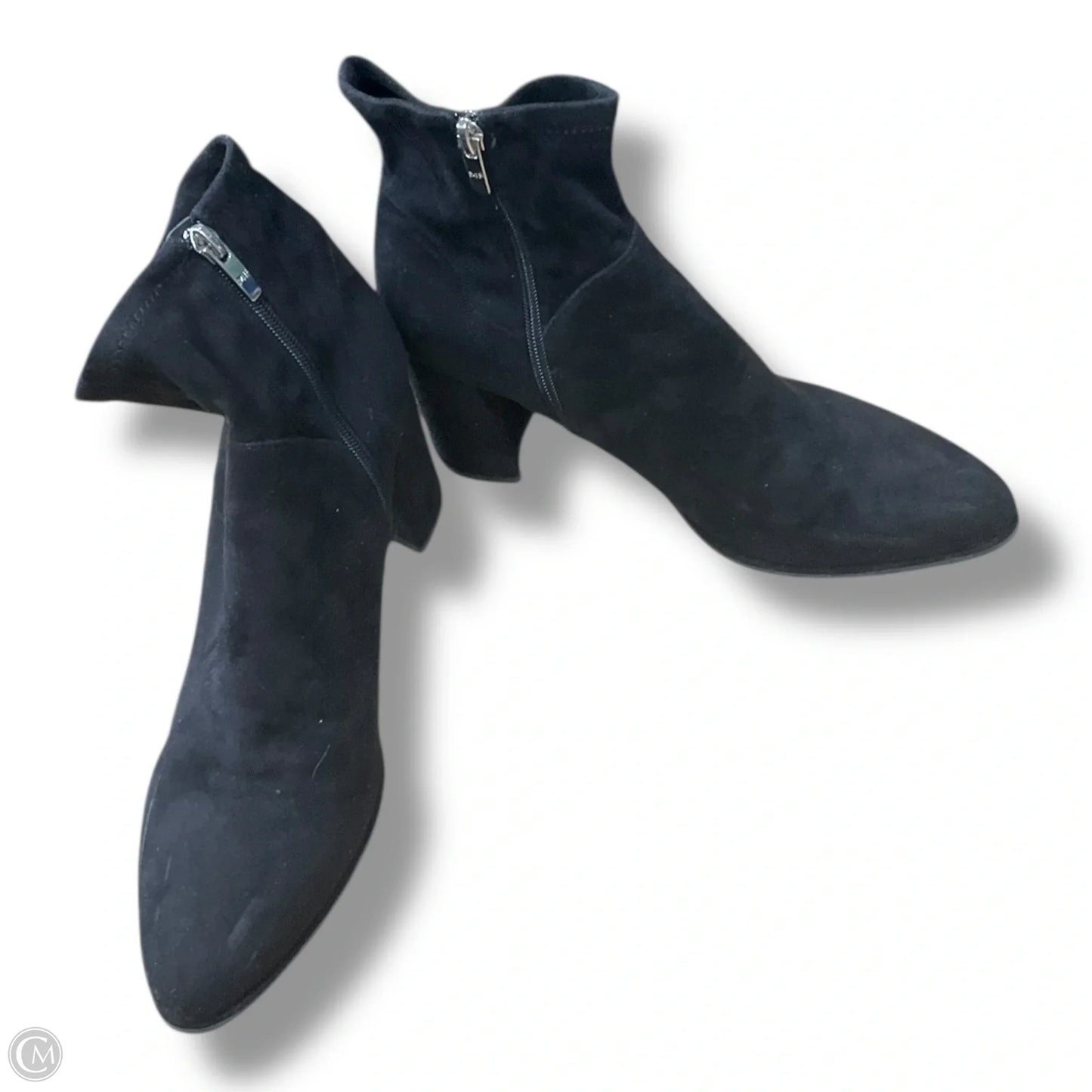 Boots Ankle Heels By Marc Fisher In Black, Size: 10