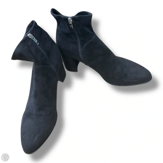 Boots Ankle Heels By Marc Fisher In Black, Size: 10