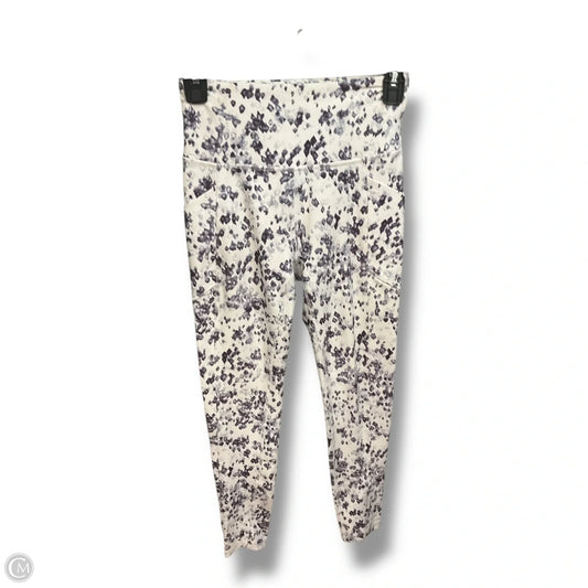 Athletic Leggings By Balance Collection In Purple & White, Size: S