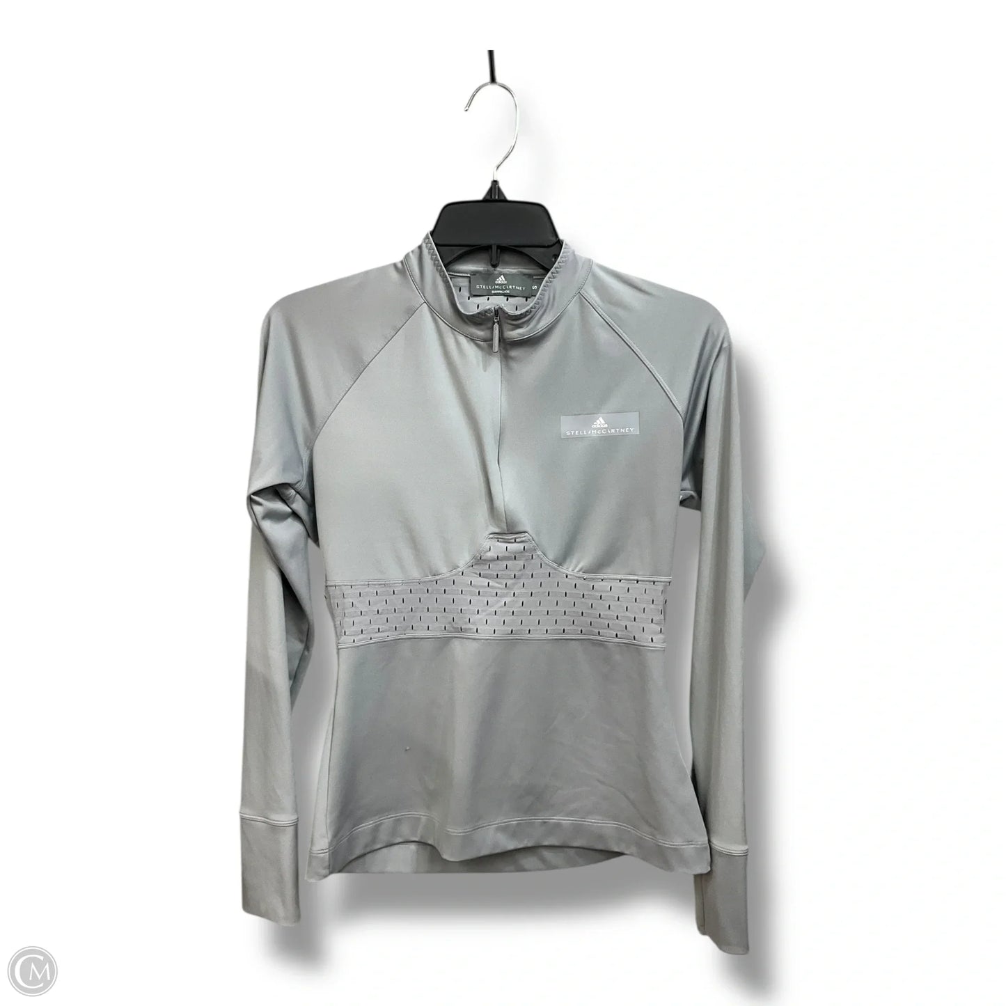 Top Long Sleeve Luxury Designer By Stella Mccartney In Grey, Size: S