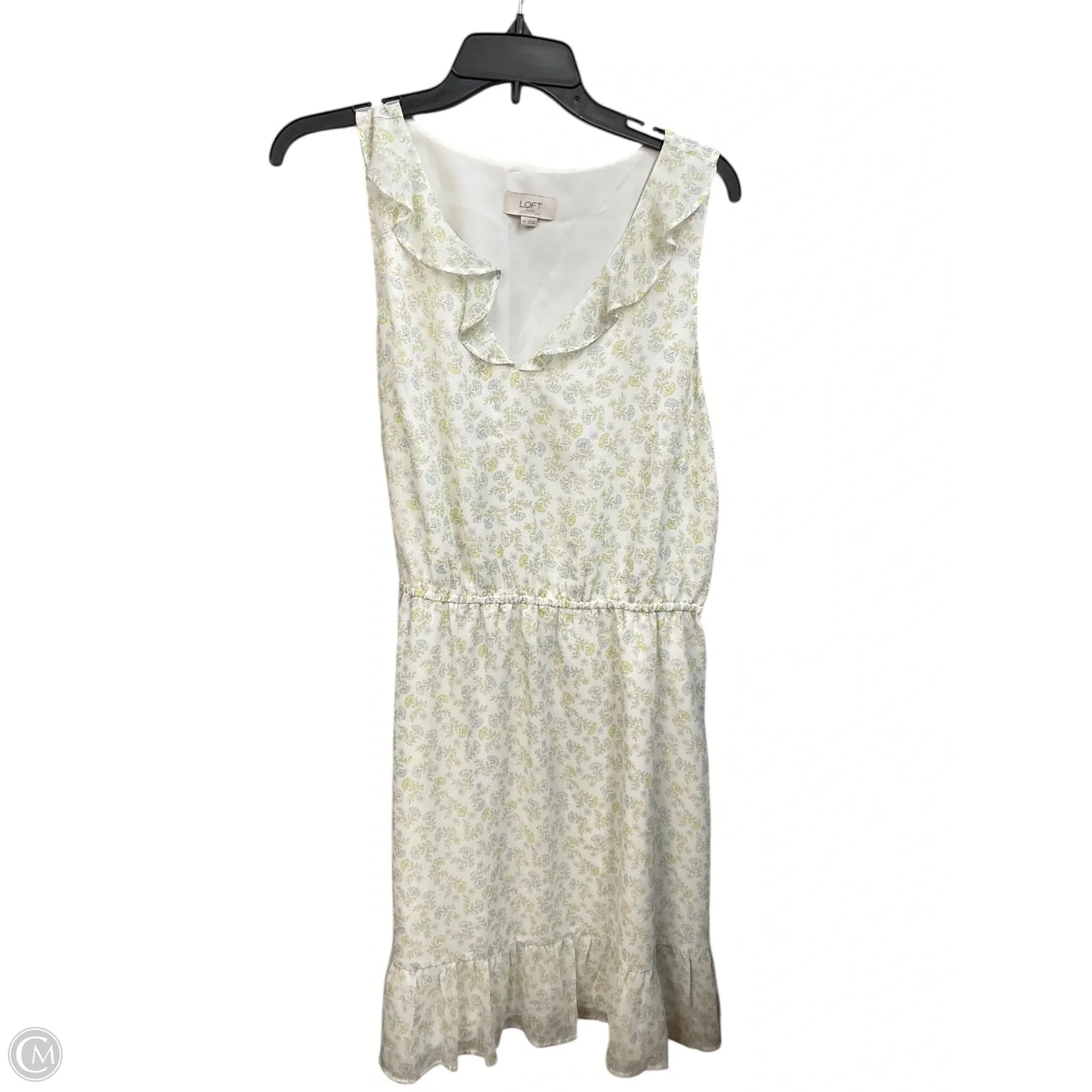 Dress Casual Short By Loft In Floral Print, Size: 14