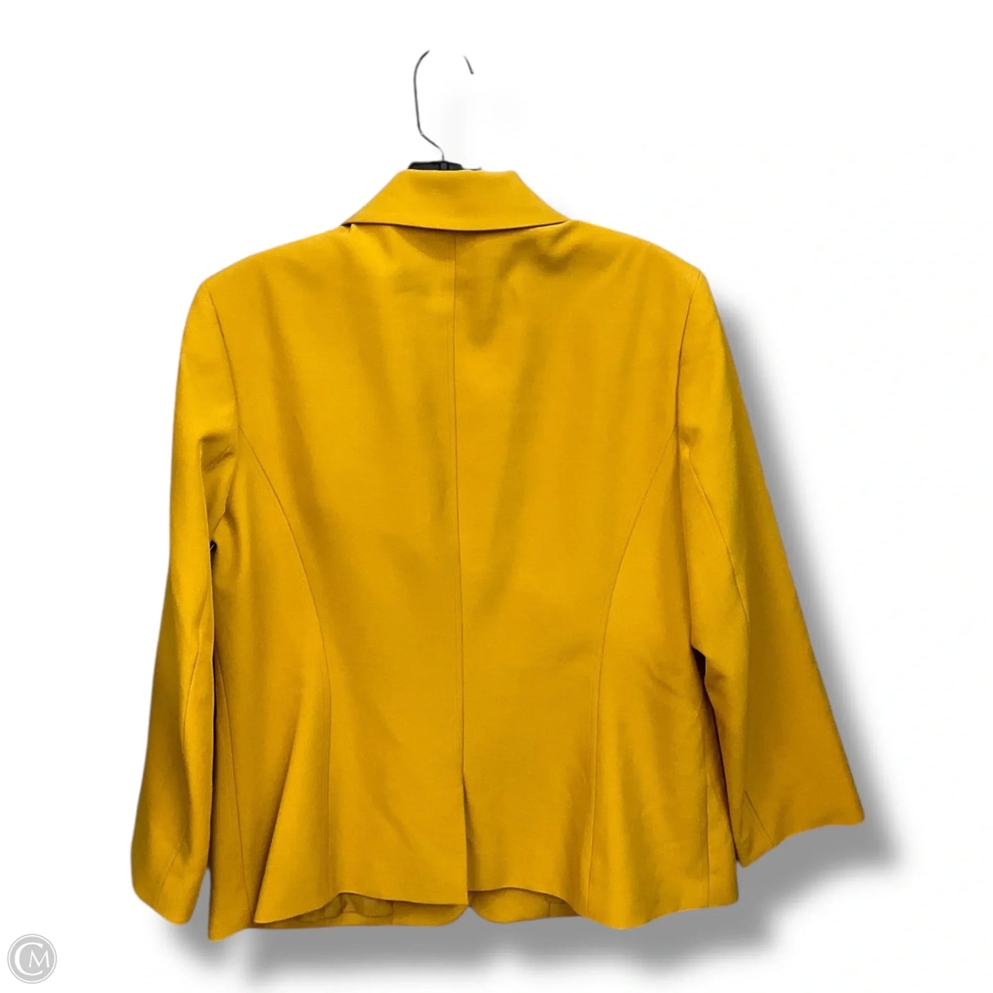 Blazer By Black Label In Yellow, Size: M
