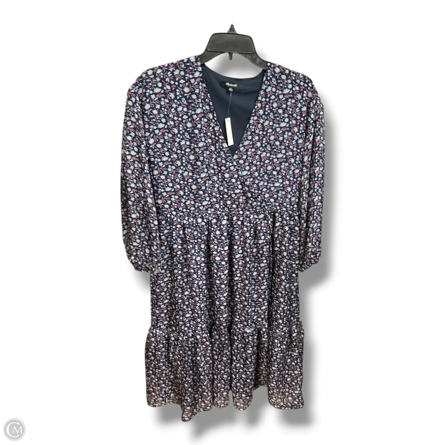 Dress Casual Midi By Madewell In Floral Print, Size: Xs