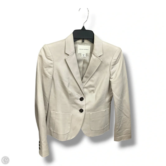 Blazer By Banana Republic In Beige, Size: 4p