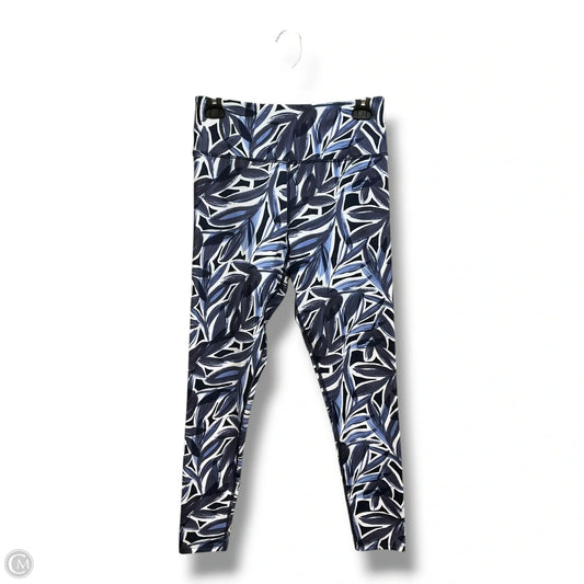 Athletic Leggings Capris By Sage In Blue & Grey, Size: M